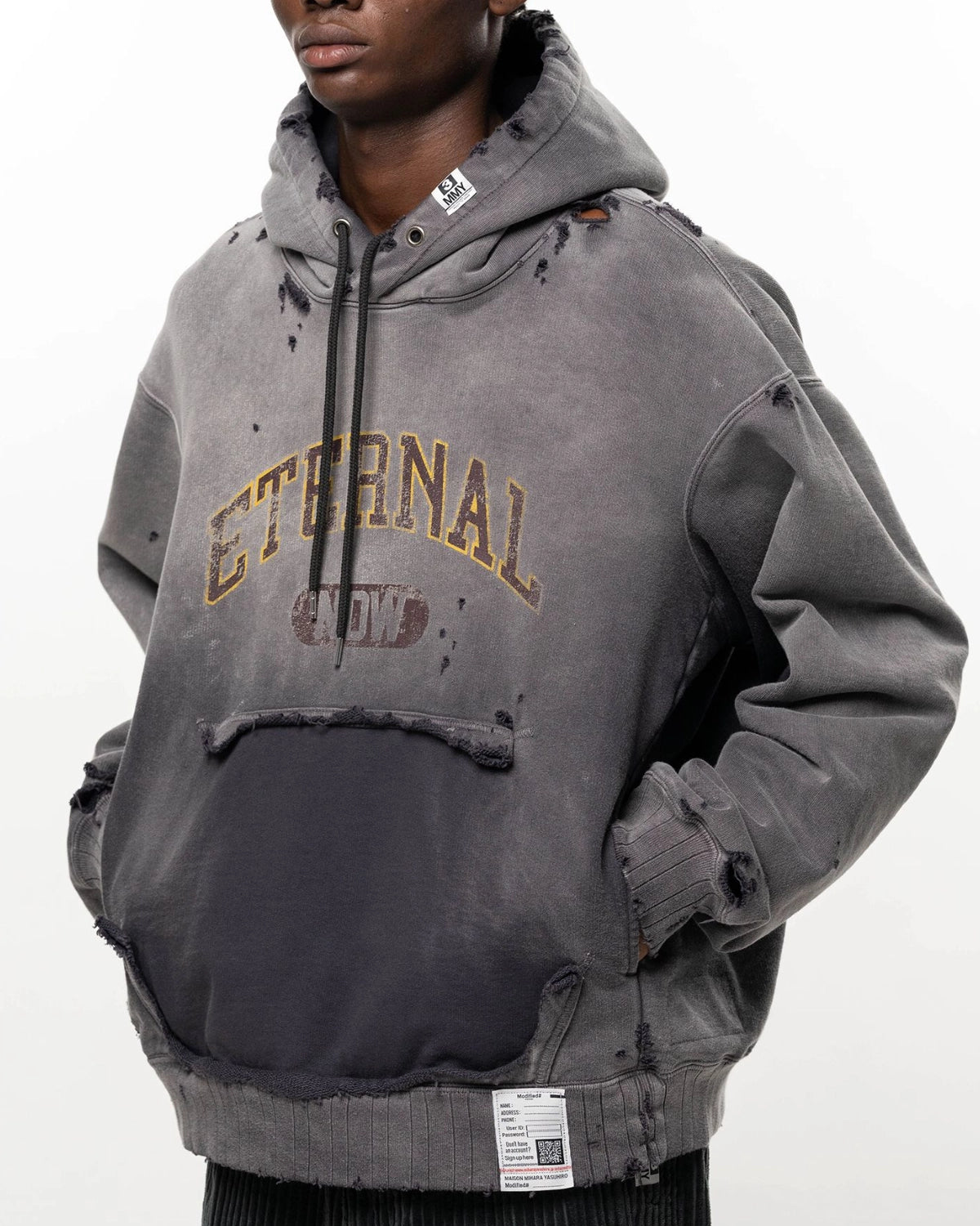 Maison MIHARA YASUHIRO / Sun Faded Like Hoodie (J17HD722)
