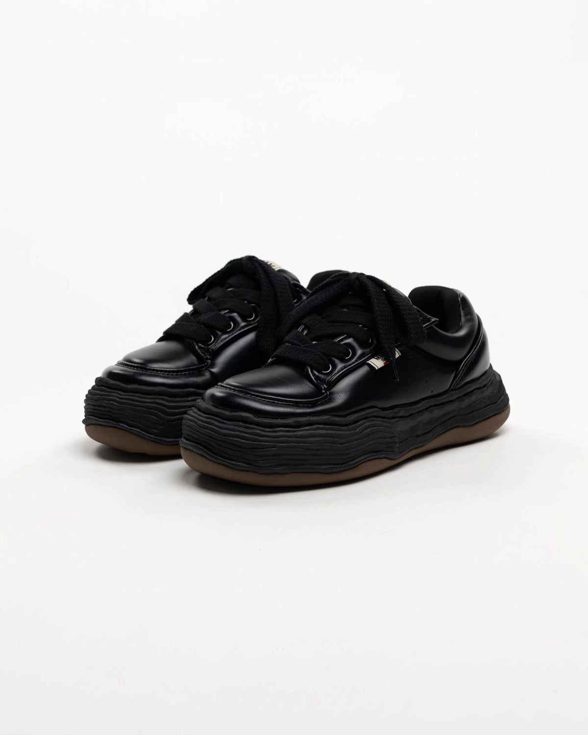 Maison MIHARA YASUHIRO / "OLIVER" OG Sole Padded PU Low-top Sneakers (A17FW712)