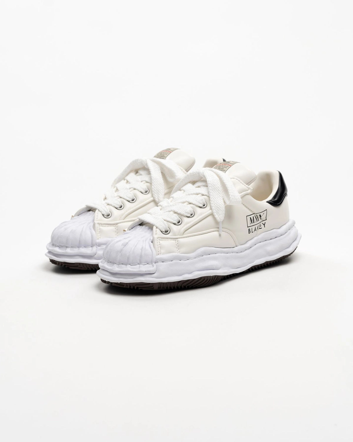 Maison MIHARA YASUHIRO / "BLAKEY" OG Sole Padded PU Low-top Sneakers (A17FW732)