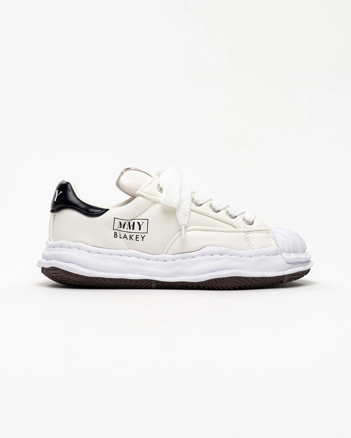 Maison MIHARA YASUHIRO / "BLAKEY" OG Sole Padded PU Low-top Sneakers (A17FW732)