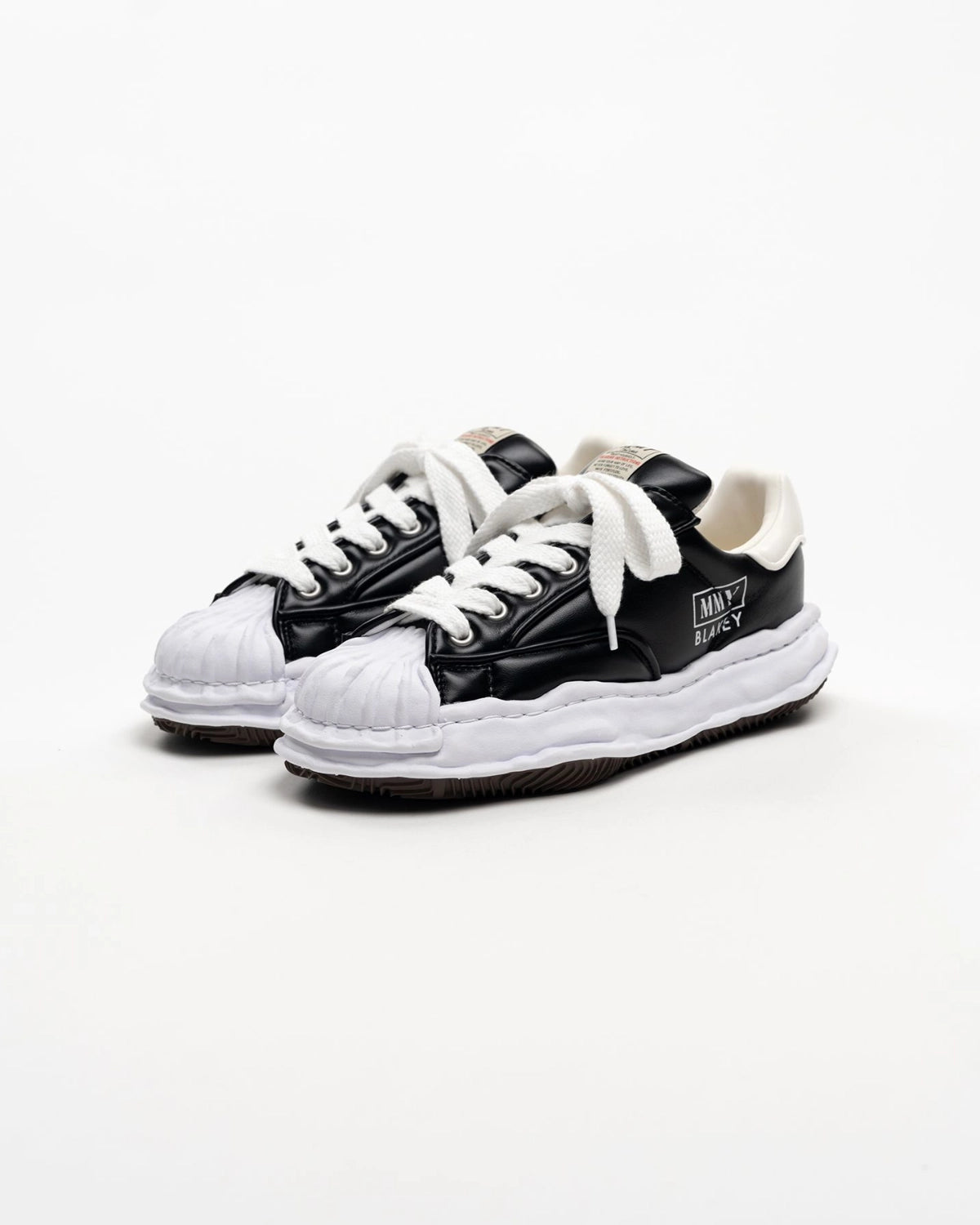 Maison MIHARA YASUHIRO / "BLAKEY" OG Sole Padded PU Low-top Sneakers (A17FW732)