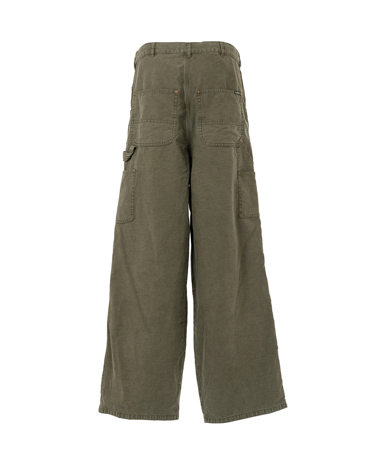 KAMIYA / Back Satin Painter Pants (G15PT038)