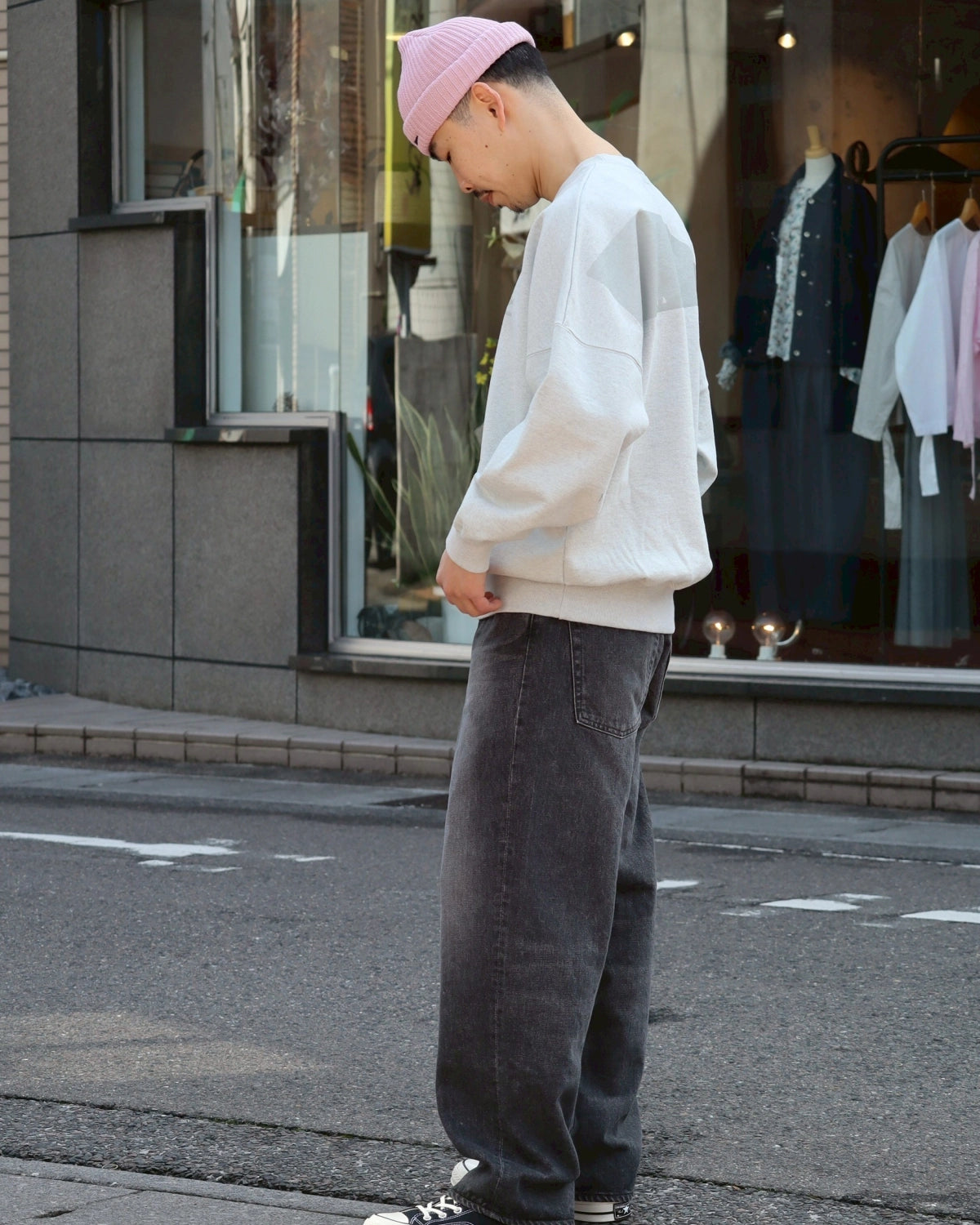 DESCENDANT / CACHALOT CREW NECK (261ATDS-CSM04)