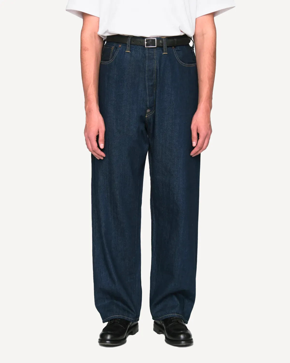 A.PRESSE / No.22 Washed Wide Denim Pants (26SAP-04-27)