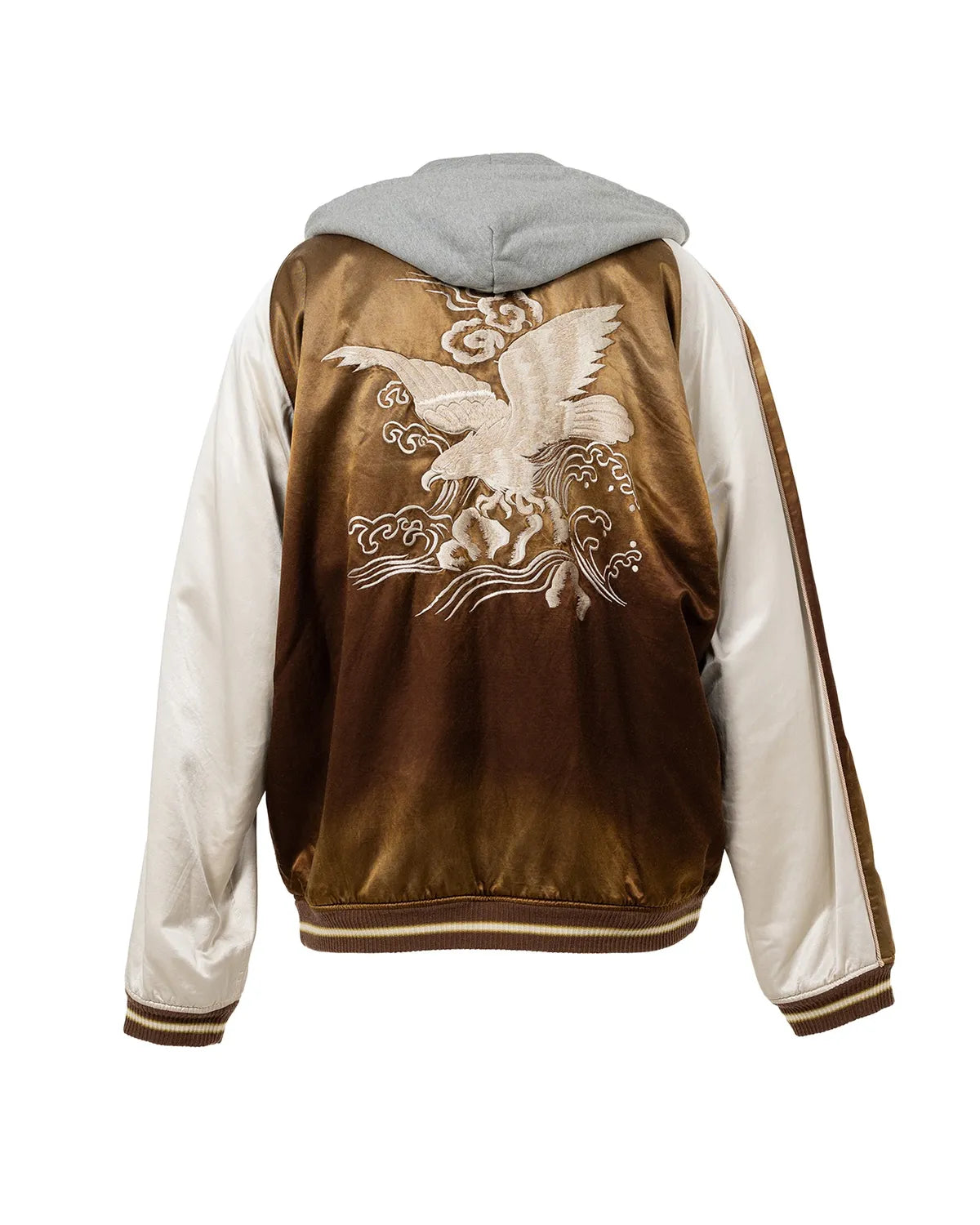 Maison MIHARA YASUHIRO / Reversible Hoodie Layered Souvenir Jacket (J15BL143)