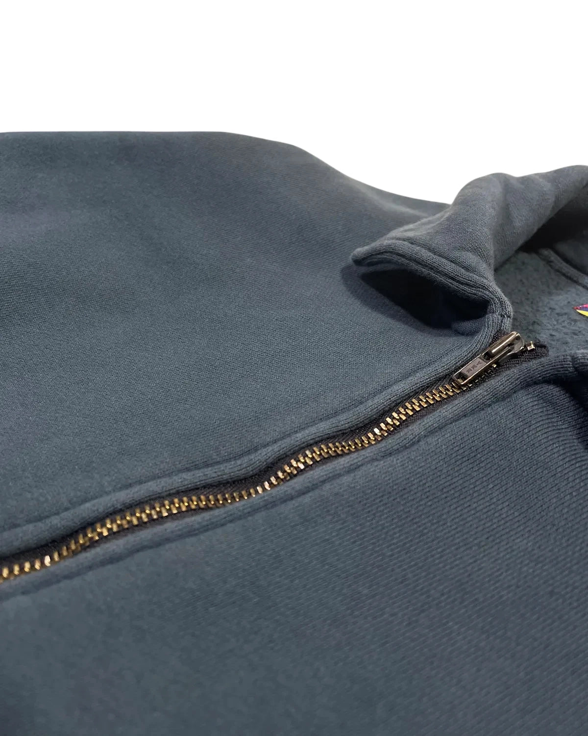 is-ness / PIGMENT DYED ZIP SWEAT SHIRT (25AW_08_1007AWCS04)