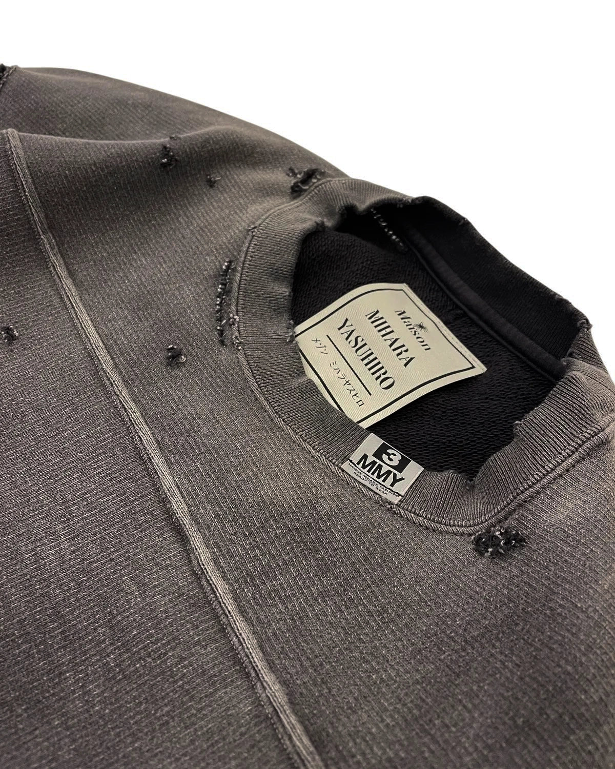 Maison MIHARA YASUHIRO / SUN FADED PULLOVER (A15PO553)