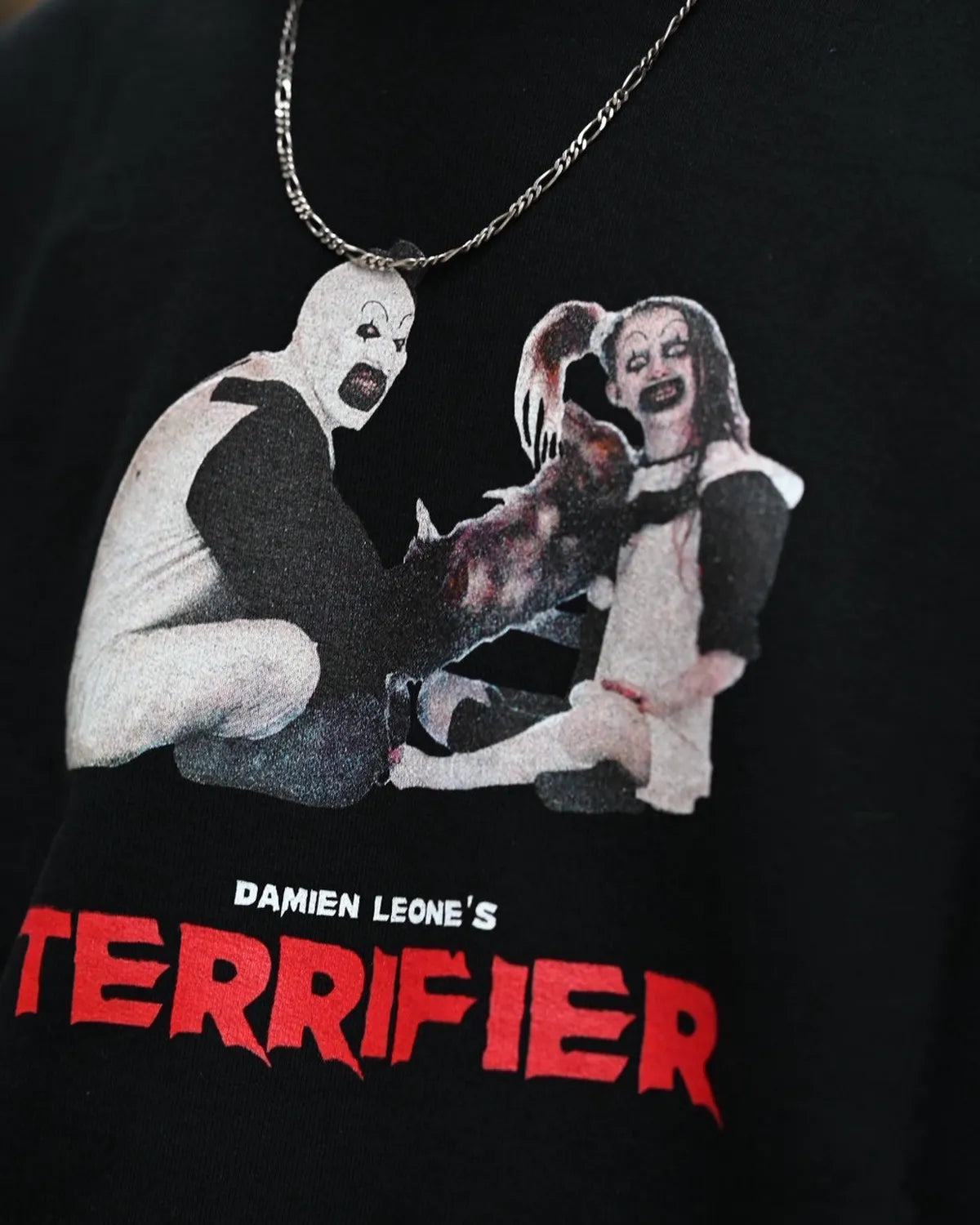 WACKO MARIA × TERRIFIER / HEAVY WEIGHT SWEAT SHIRT -TYPE 3- (TERRIFIER-WM-SS07)