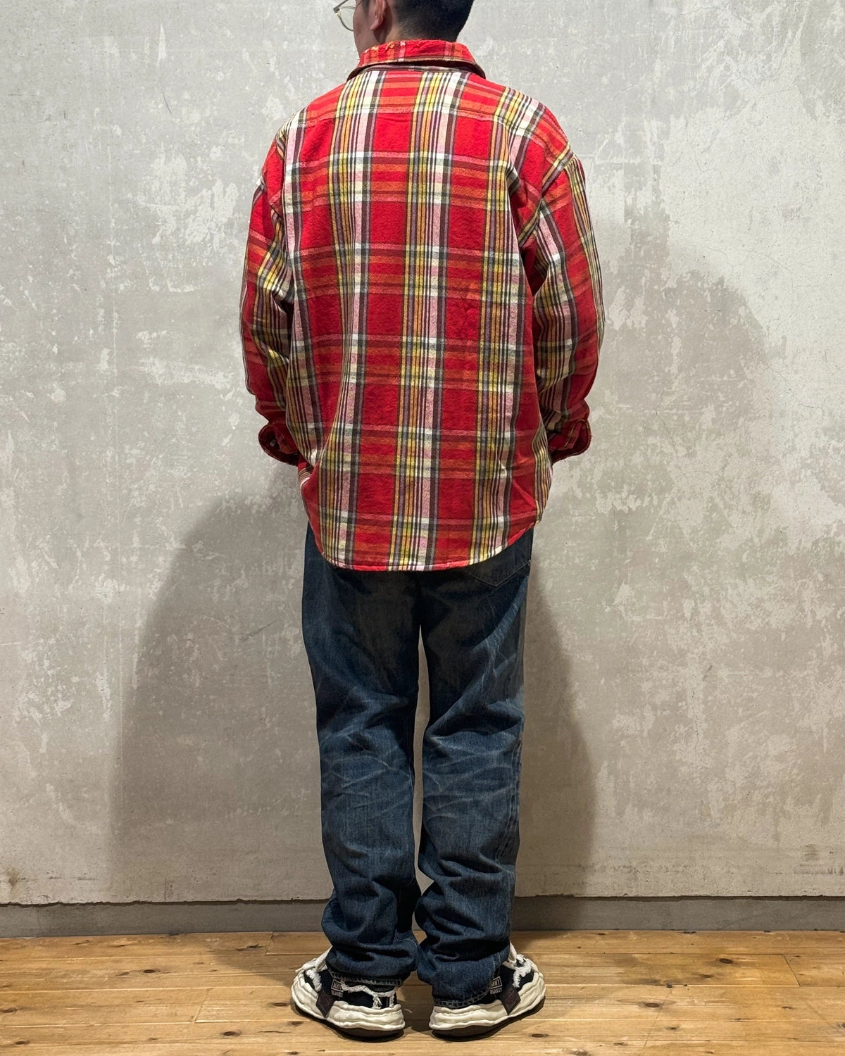 ©︎SAINT Mxxxxxx / FLANNEL SHIRT / CHECK (SM-HR1-0000-042)