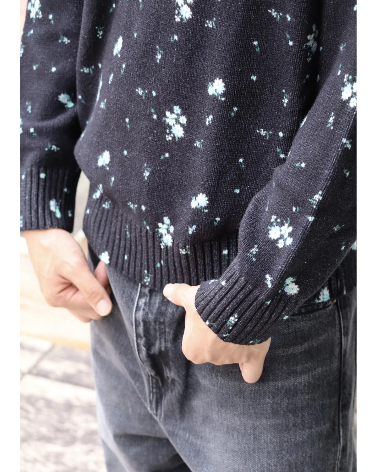 WOKE EDGE / Flower Knit (2621-15916-0084304)