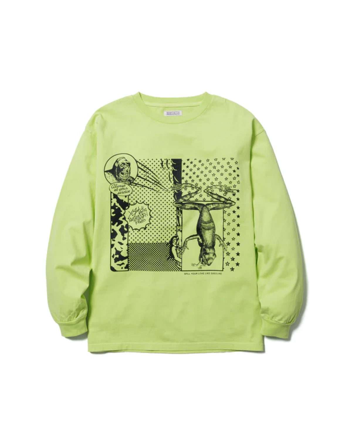 ECSTATIC RESEARCH / SERVICE  L/S T-SHIRT (EC0011-0105)