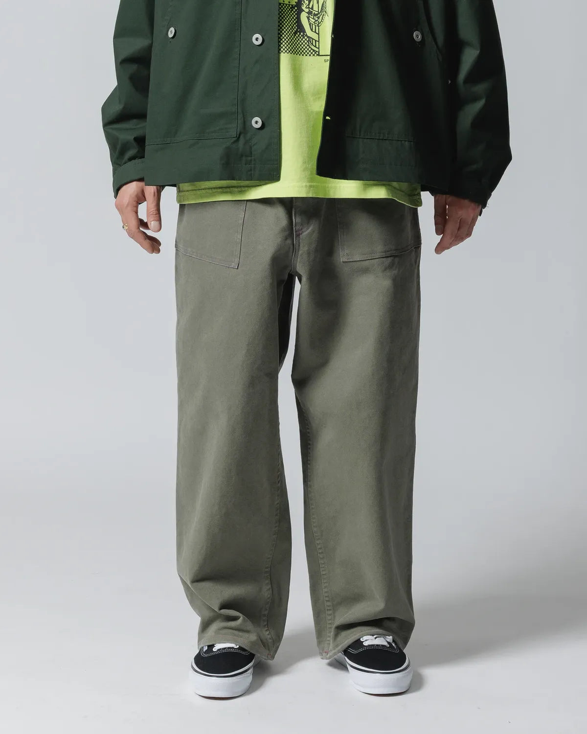 ECSTATIC RESEARCH / WORK PANT (EC0025-0504)