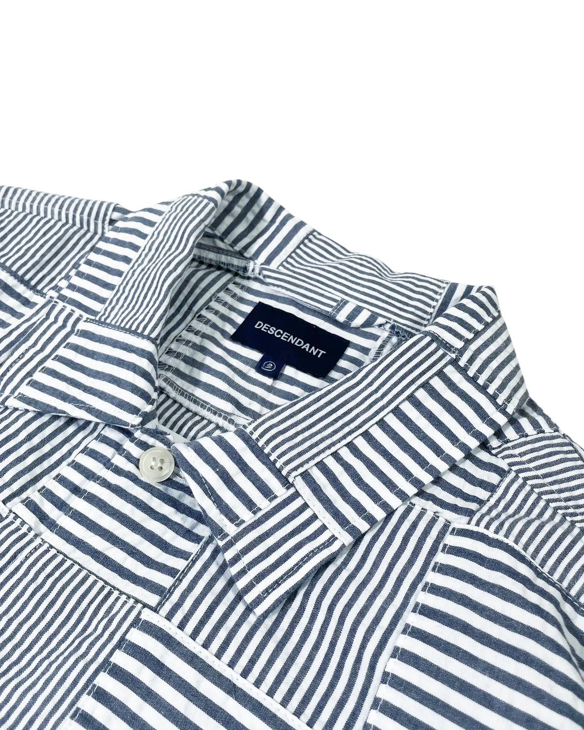 DESCENDANT / MILPITAS PATCHWORK LS SHIRT (261WVDS-SHM03)