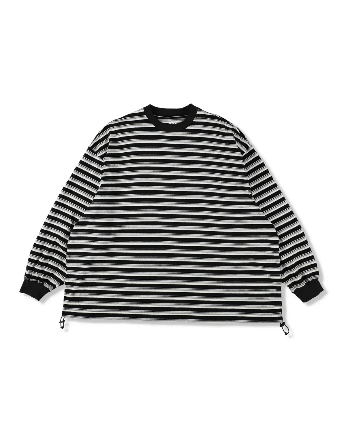 is-ness (イズネス) / BALLOON STRIPES LONG SLEEVE T SHIRT