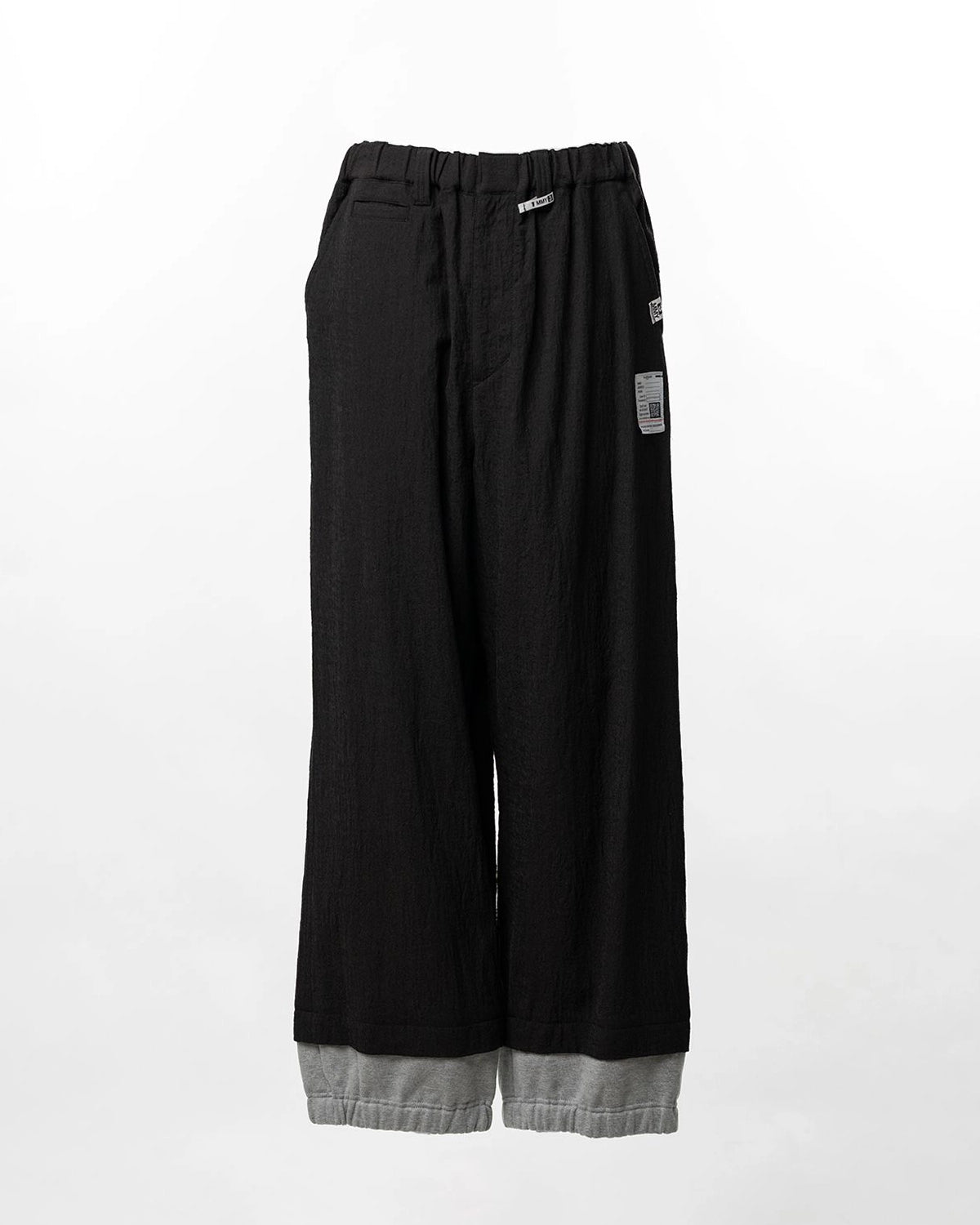 Maison MIHARA YASUHIRO / Sweat Layered Wool Pants (J17PT132)