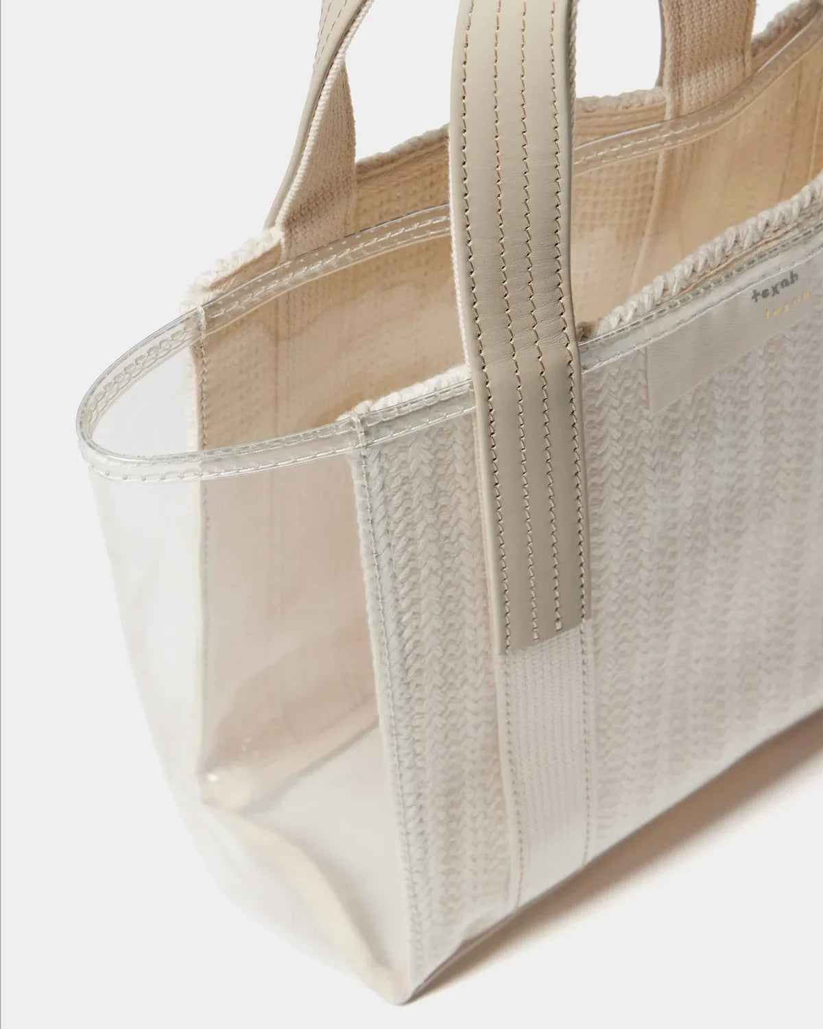 texnh / GLASSBOAT TOTE S / MESH&LEATHER (B09-00221-F)