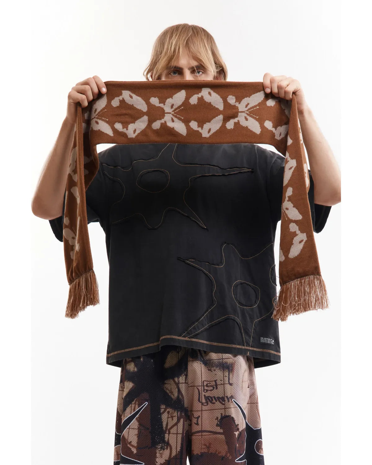 P.A.M.（Perks And Mini) / KALEIDOSCOPE BONNET SCARF (10432/C)