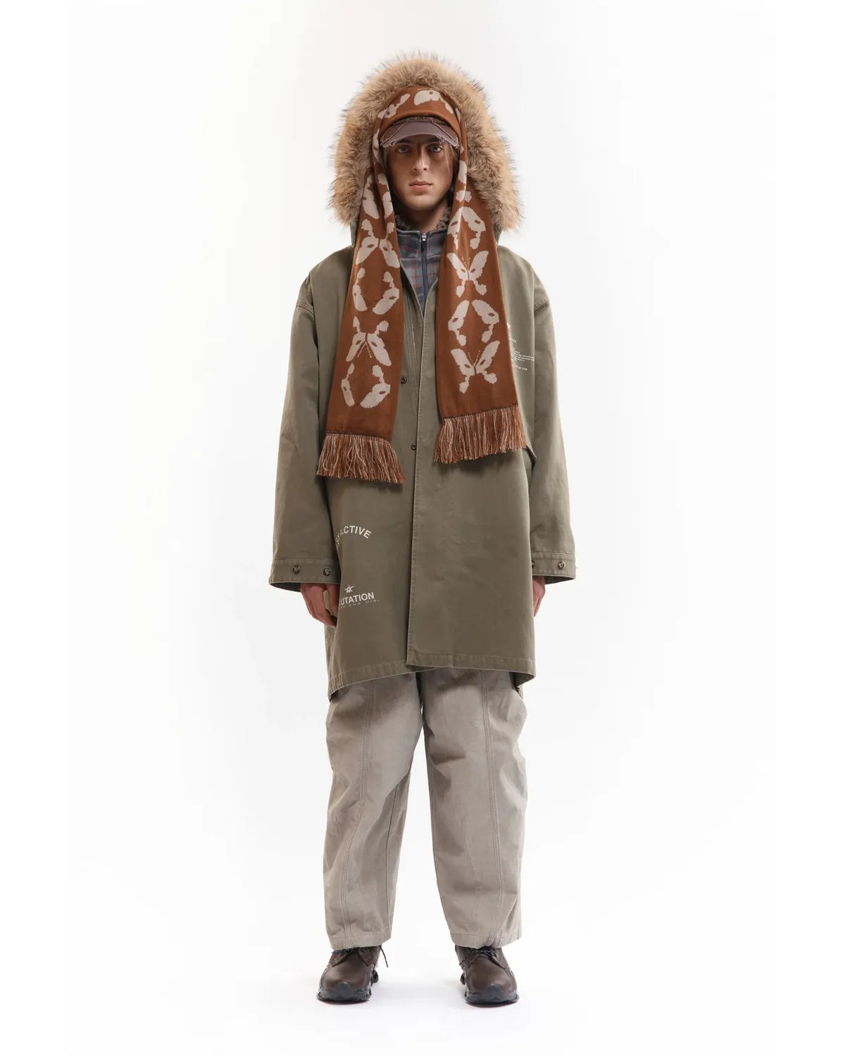 P.A.M.（Perks And Mini) / KALEIDOSCOPE BONNET SCARF (10432/C)
