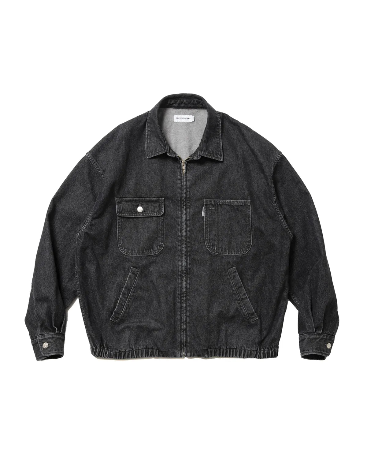 COOTIE PRODUCTIONS® / Denim Zip Up Work Jacket (CTE-25S202)