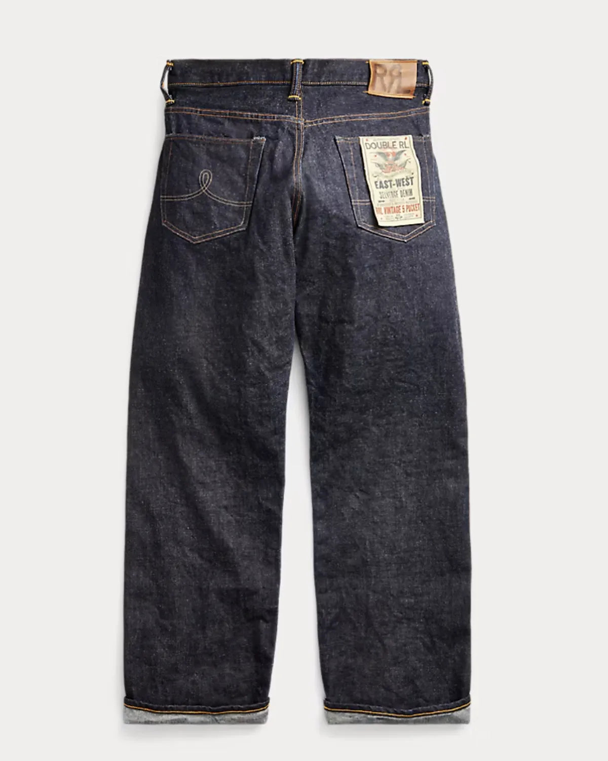 RRL / ヴィンテージ 5ポケット イーストウエスト セルビッジ ジーンズ (1441MNRRDNM10920063)