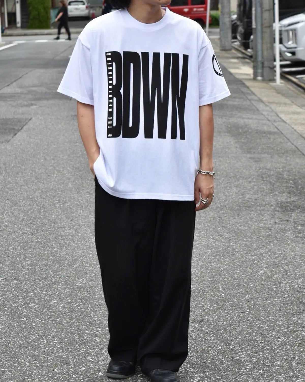 BEDWIN & THE HEARTBREAKERS / S/S PRINTED TEE "BILL" (25AB2222)