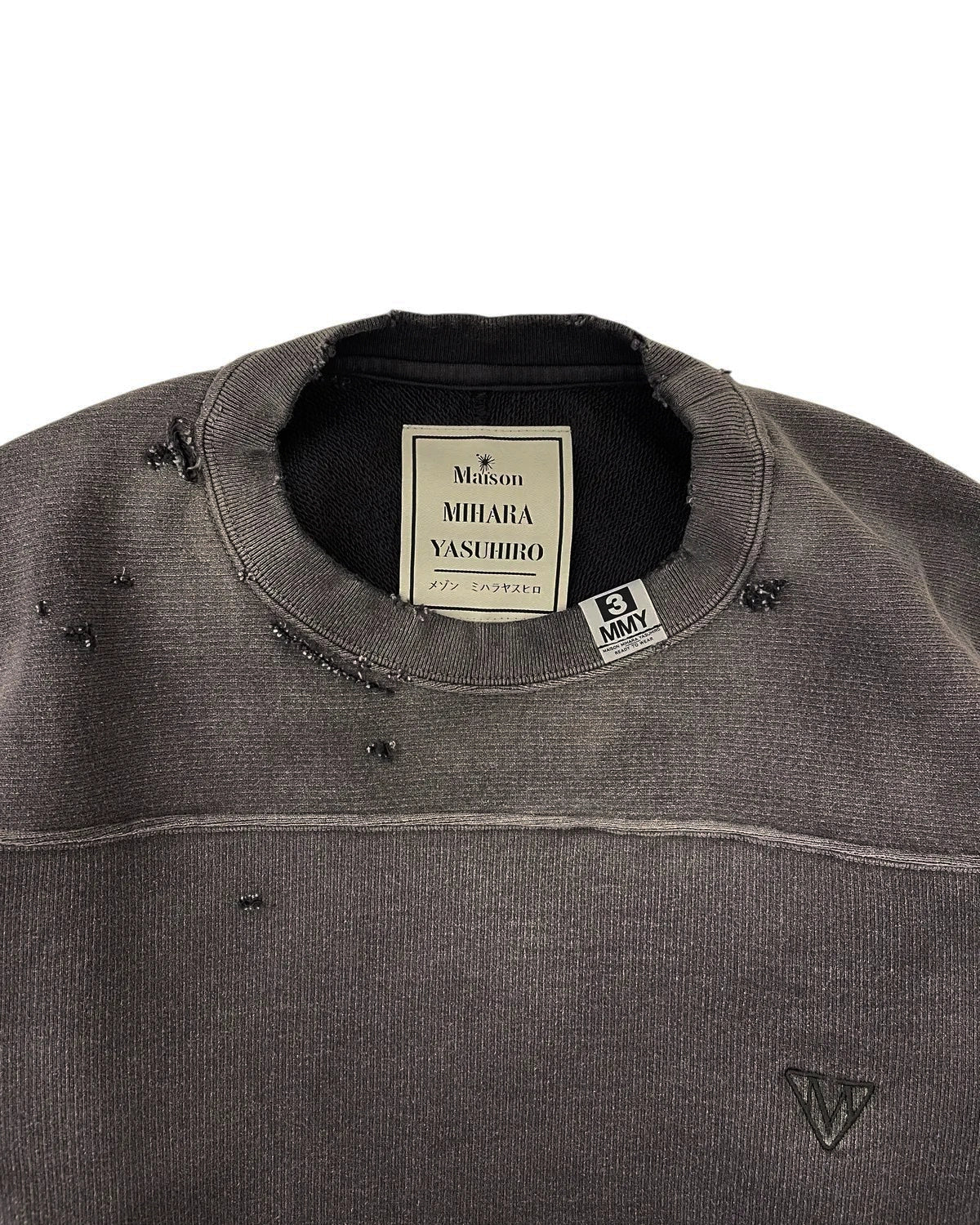 Maison MIHARA YASUHIRO / SUN FADED PULLOVER (A15PO553)