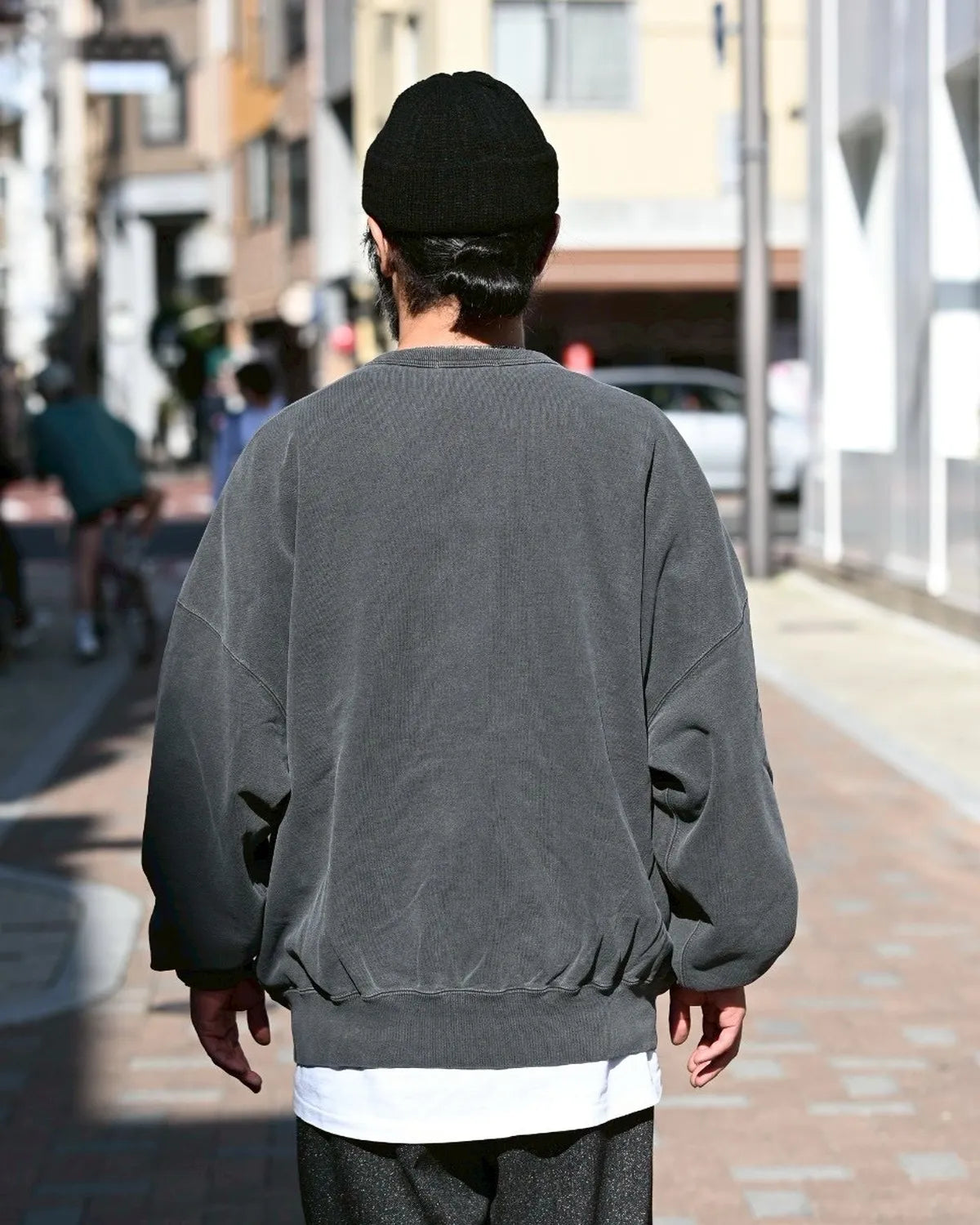 COOTIE PRODUCTIONS® / Chubby SwePigment Dyed Open End Yarn Sweat Crew (CTE-25A311)