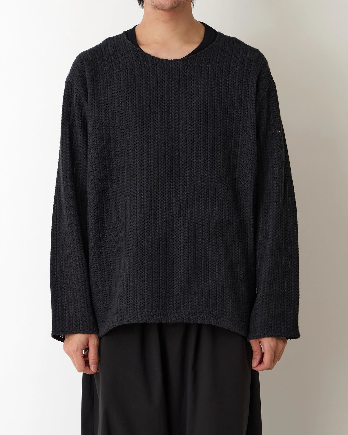 White Mountaineering  / RASCHEL SHIRRING PULLOVER (WM2571510)