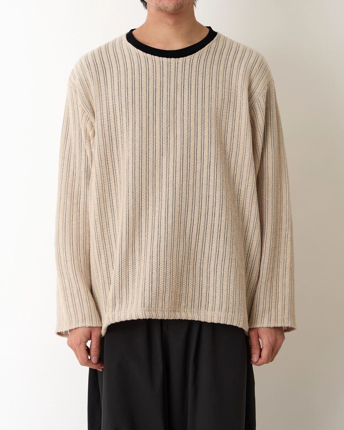 White Mountaineering  / RASCHEL SHIRRING PULLOVER (WM2571510)