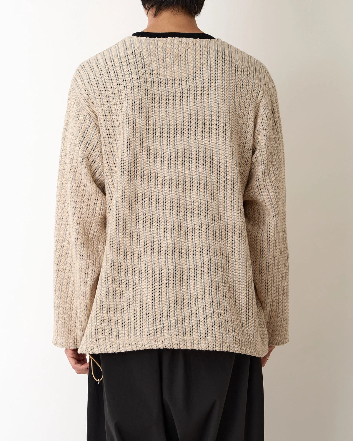 White Mountaineering  / RASCHEL SHIRRING PULLOVER (WM2571510)