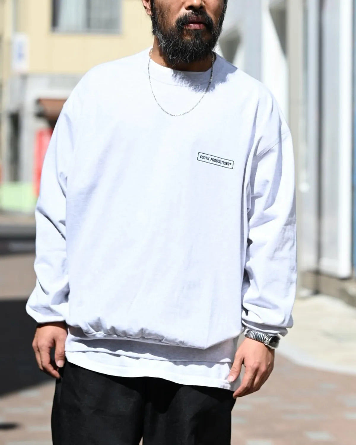 COOTIE PRODUCTIONS® / Heavy Oz Jersey Plain Crew (CTE-25A304)
