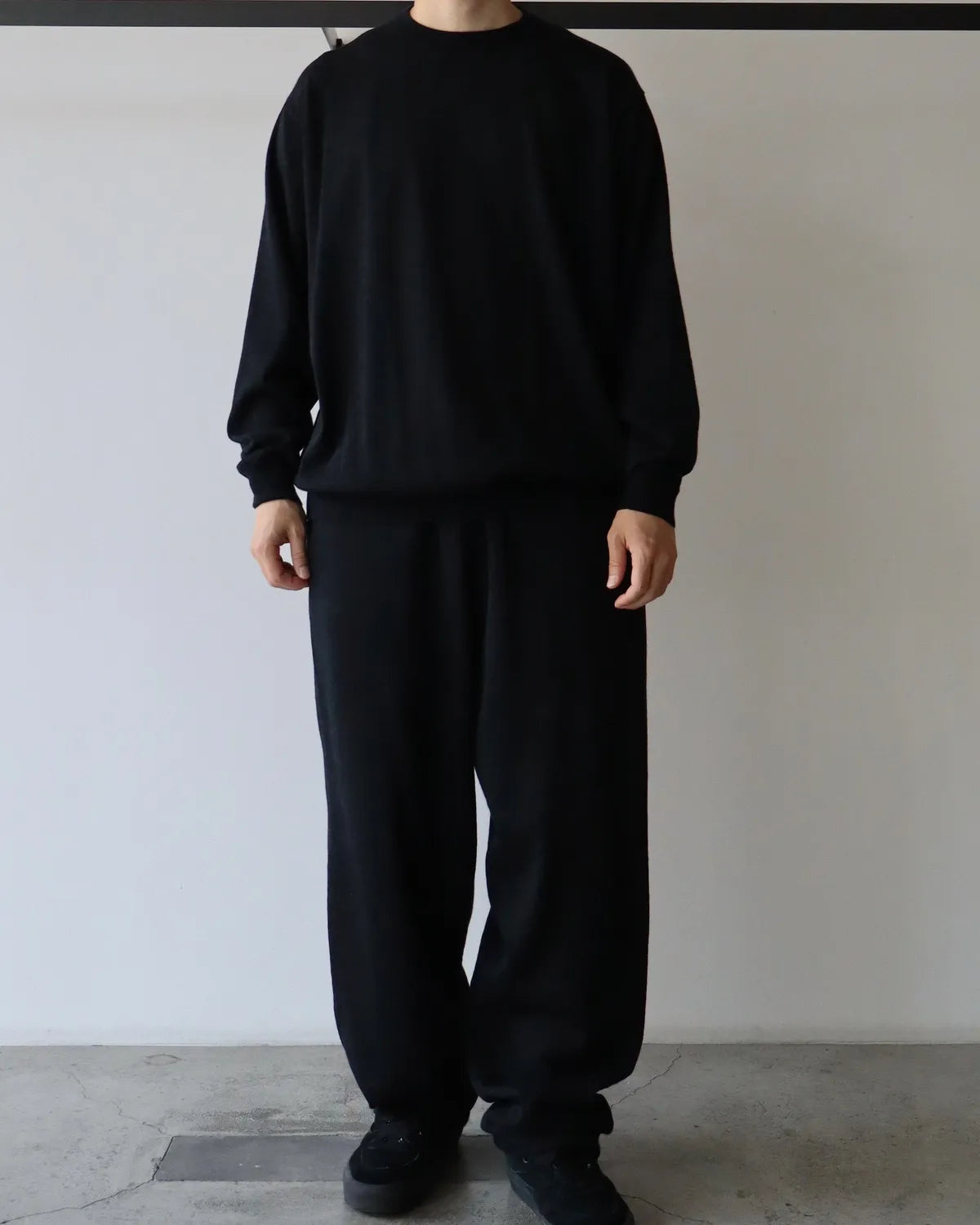 COMOLI / コットンジャージ 長袖Tシャツ (C03-05004)