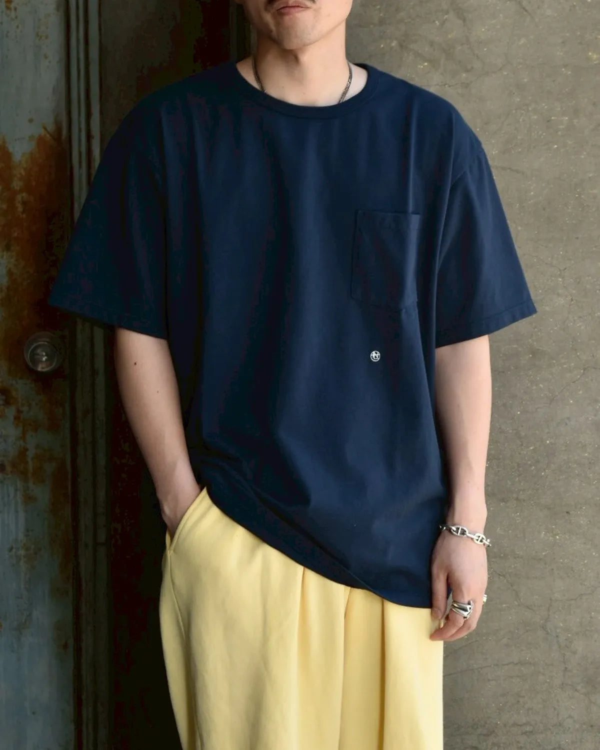 nanamica / COOLMAX Jersey Pocket Tee (S25SI114)