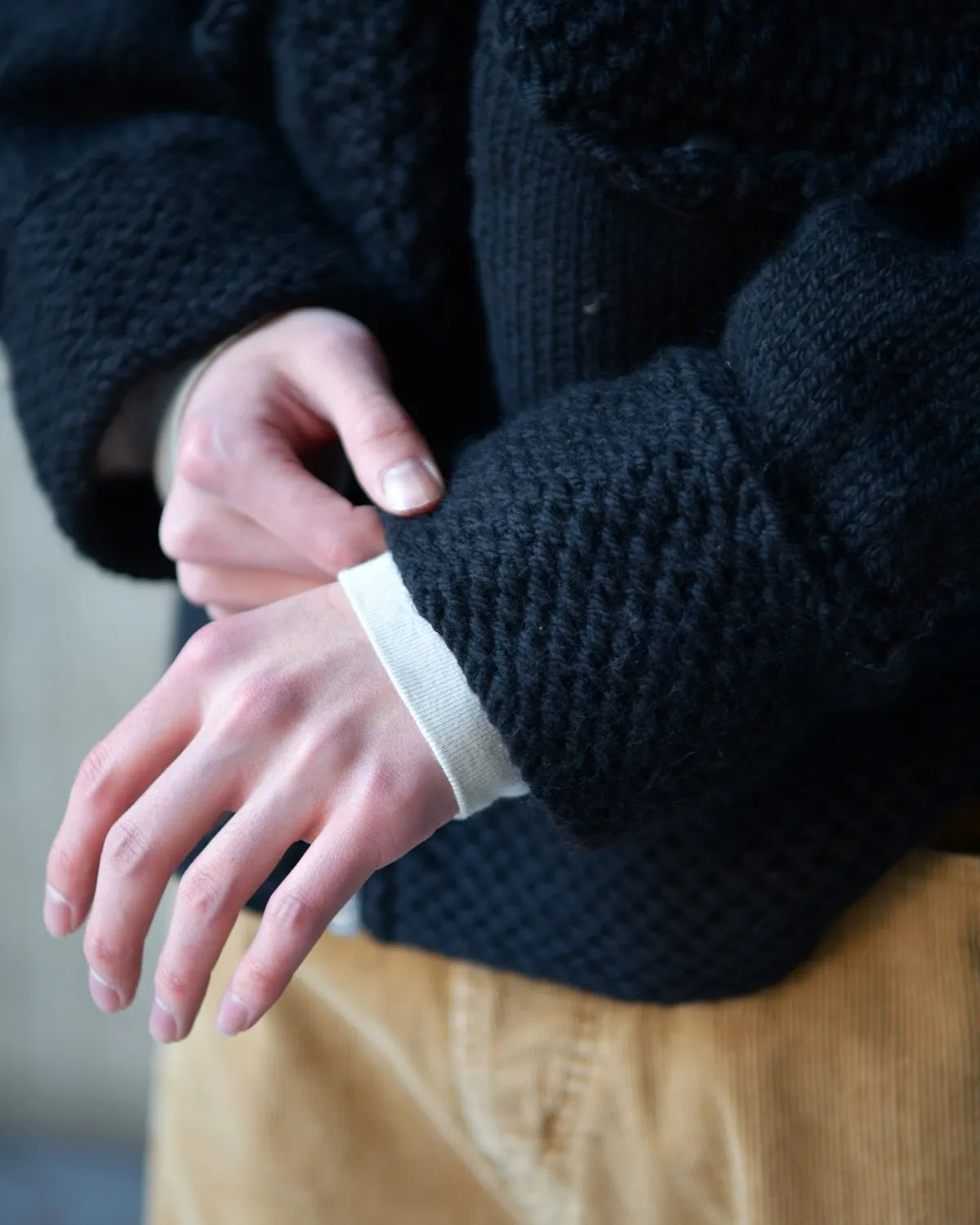 refomed / GRANNY KNIT JACKET (REKN-011)