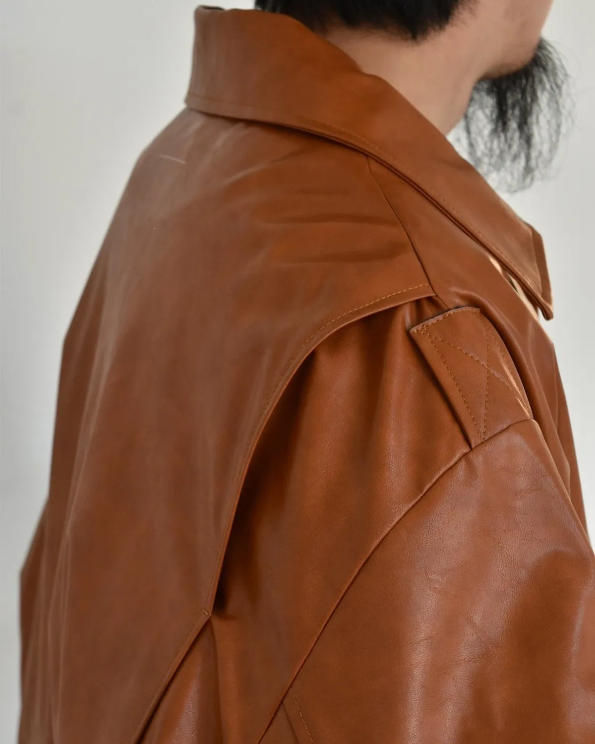 MM6 / フェイクレザージャケット (SH0AM0065M35465)