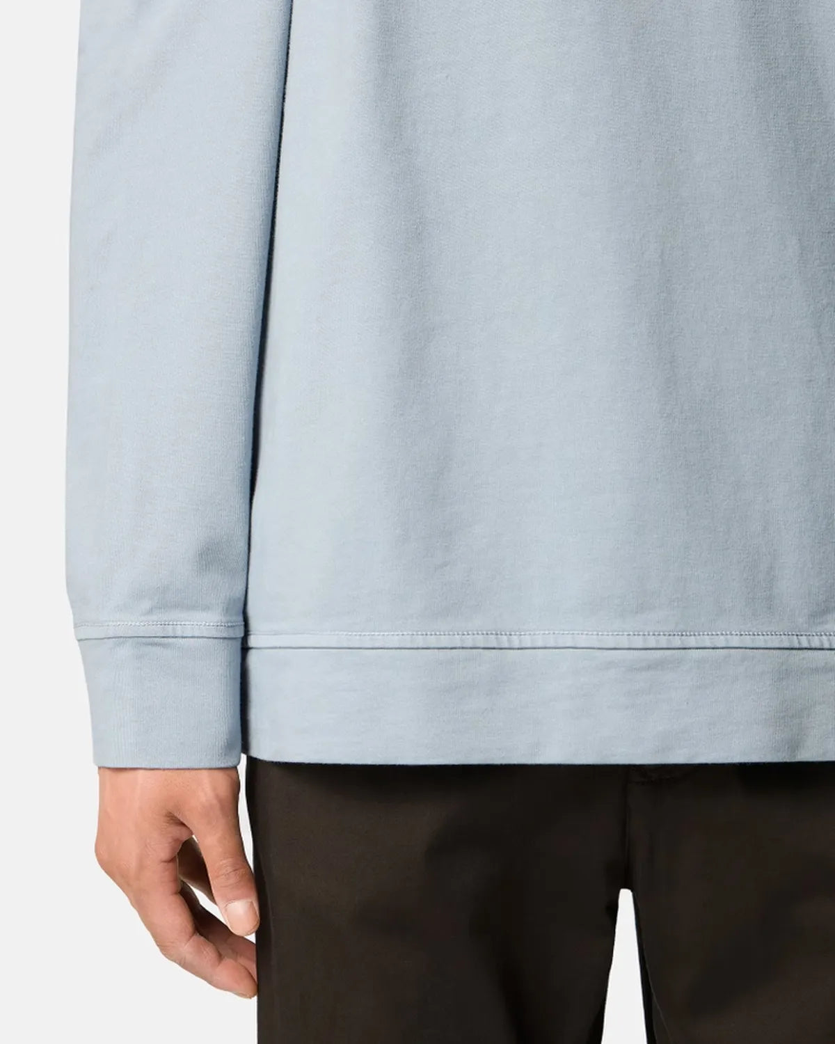 STONE ISLAND / HEAVY ORGANIC COTTON JERSEY (L2S156100057S0B50)