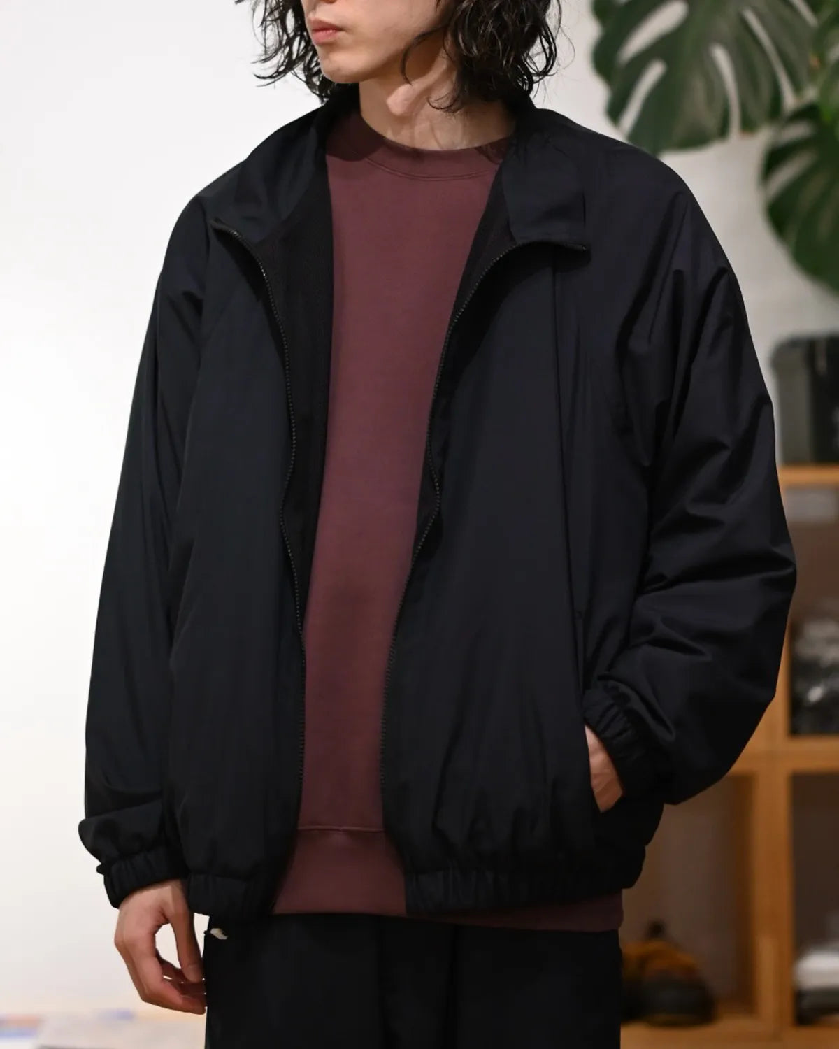 N.HOOLYWOOD TEST PRODUCT EXCHANGE SERVICE / TRAINING JACKET (9261-BL70-010)
