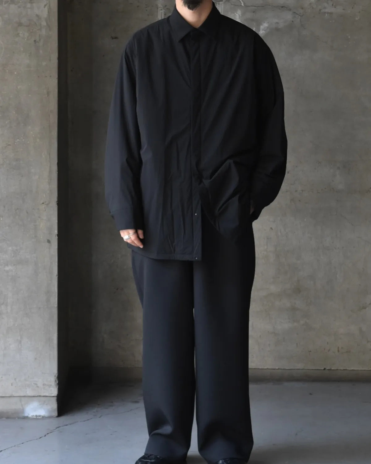 N.HOOLYWOOD COMPILE / PADDED OVERSHIRT (2252-BL20-003)