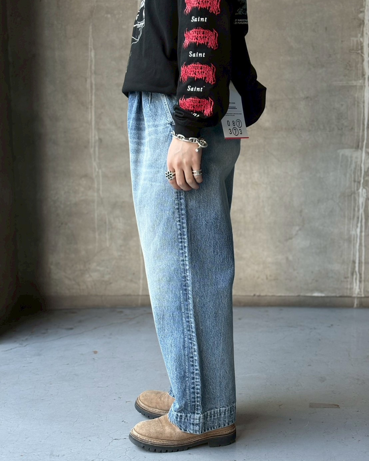 Graphpaper × N.HOOLYWOOD / Two Tuck Tapered Pants (NH-GP-CP01)