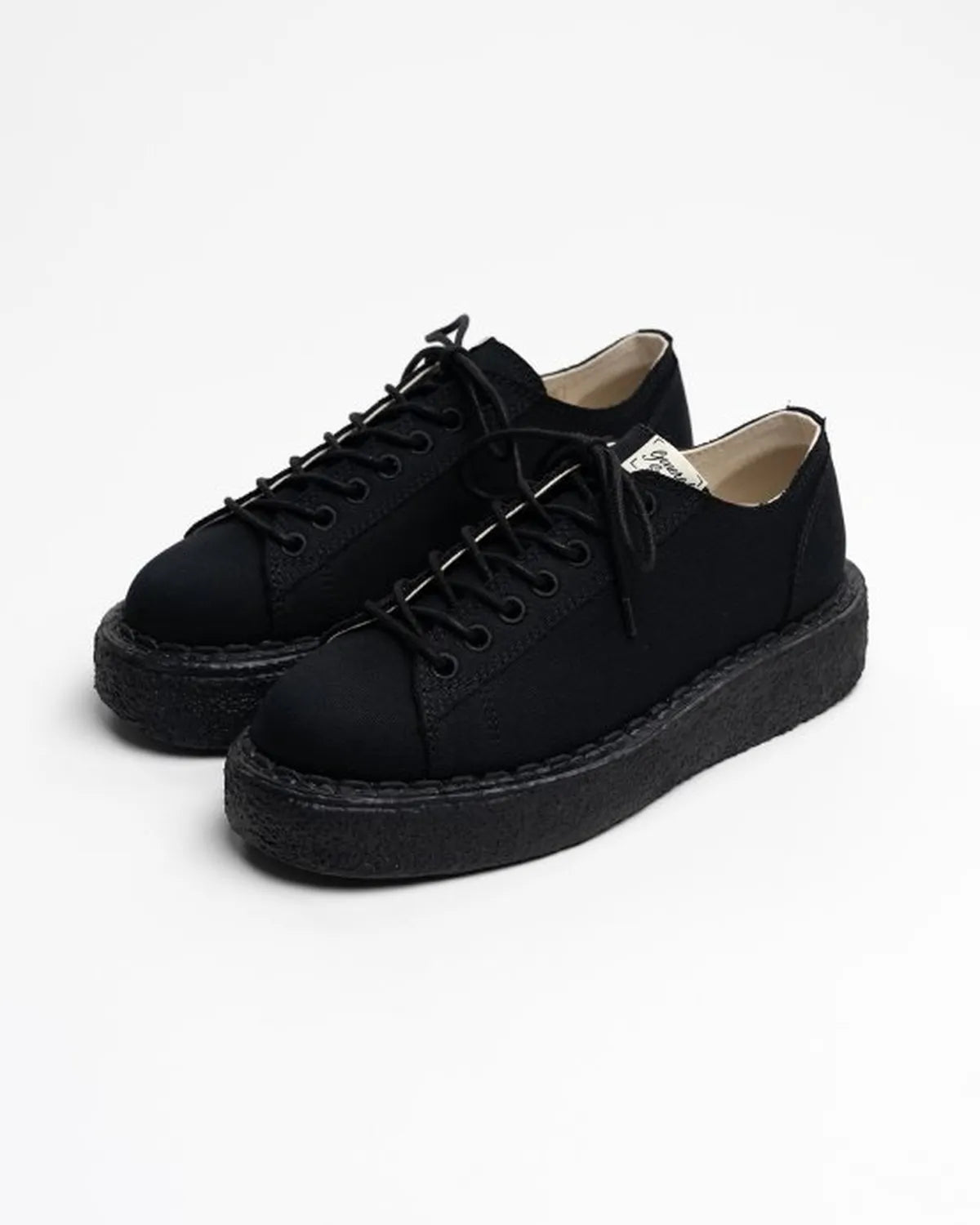 Maison MIHARA YASUHIRO General Scale. / "MARK"Canvas Monkey Shoes (S16FW716)