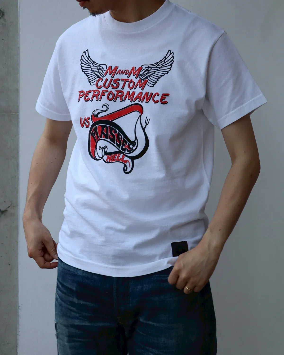 MASSES / M＆M × MASSES T-SHIRT HELL (1259011013)