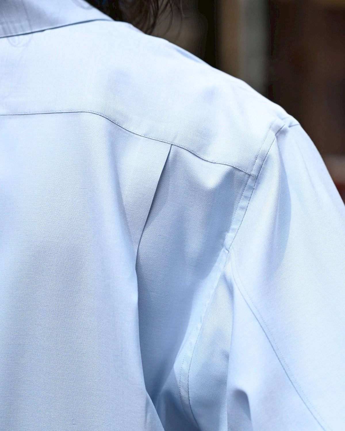 MARKAWARE / HEMP SHIRTING COMFORT FIT OPEN COLLAR SHIRT (A25A16SH02C)