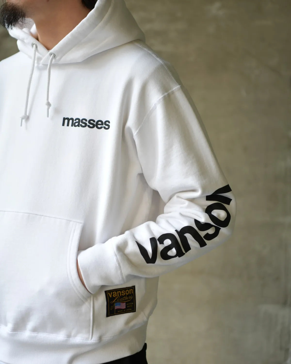 MASSES / VANSON × MASSES SWEAT HOODED (1259088013)