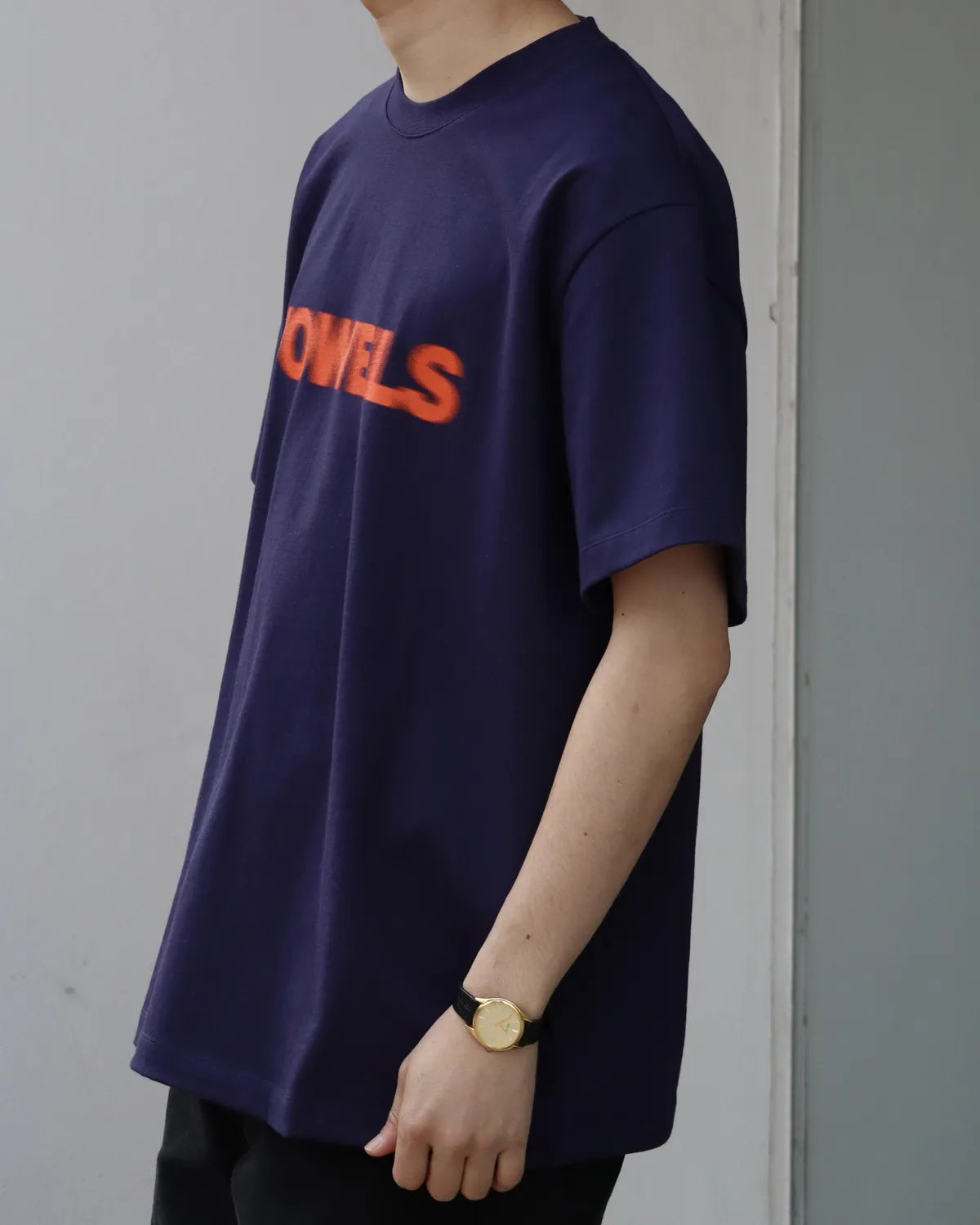 vowels / BLUR TEE (VO-26SS-T003)