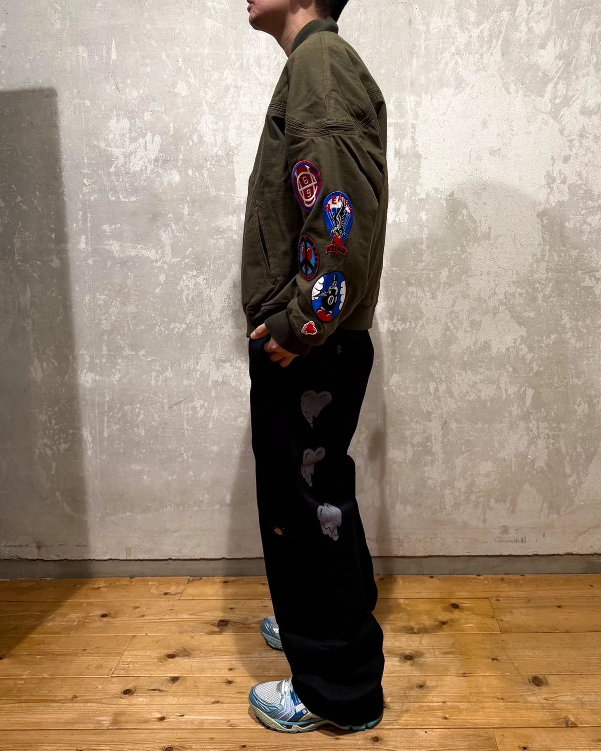 Emotionaly Unavailable  / EU PATCH JACKET (EU-HR1-0000-004)