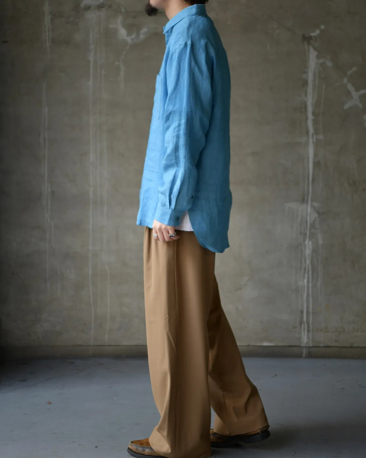 POLYPLOID / CLASSIC POCKET SHIRT B (B-5-003-077)