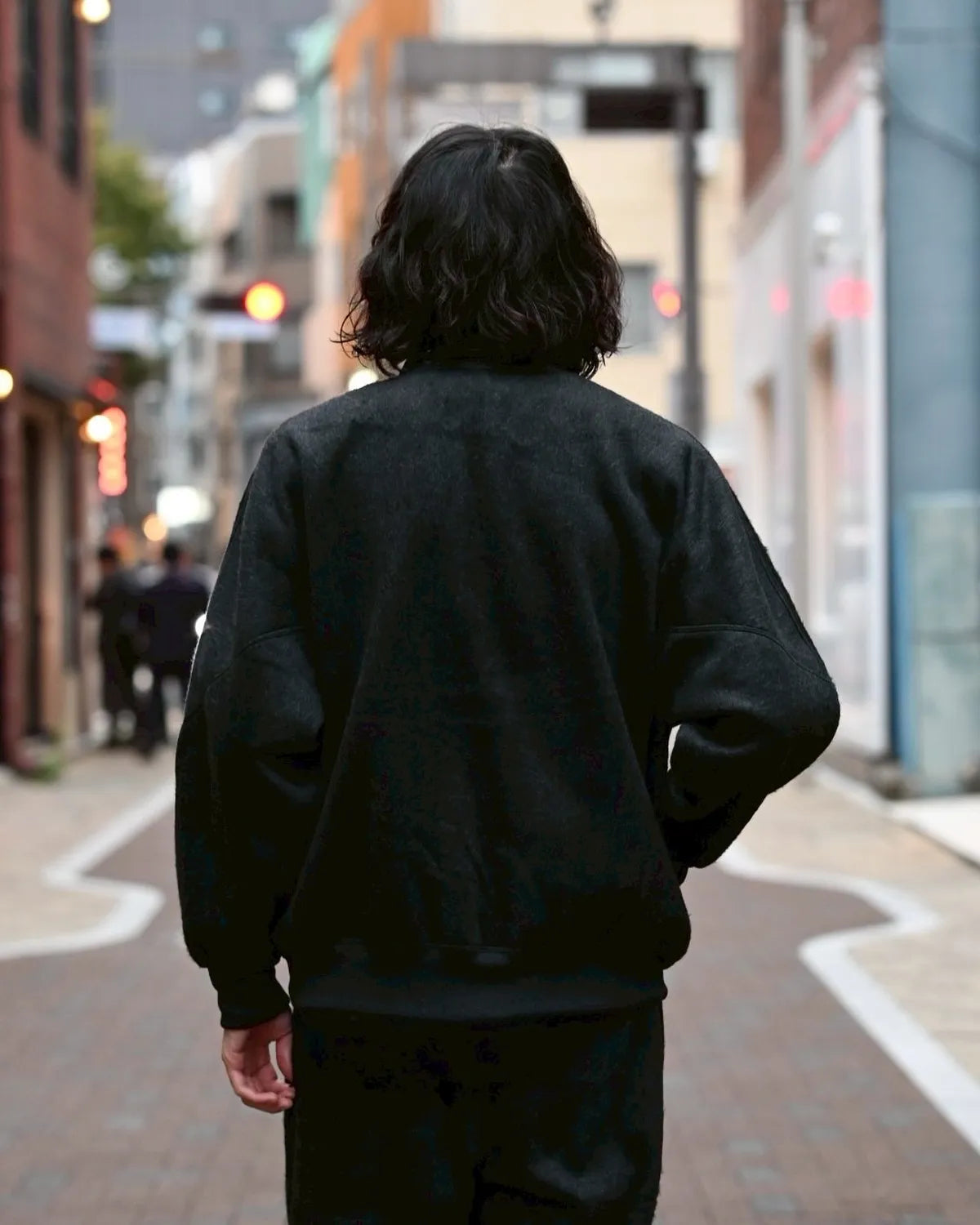 blurhms / Brushed Wool Zip Short Jacket (BHS25F022)
