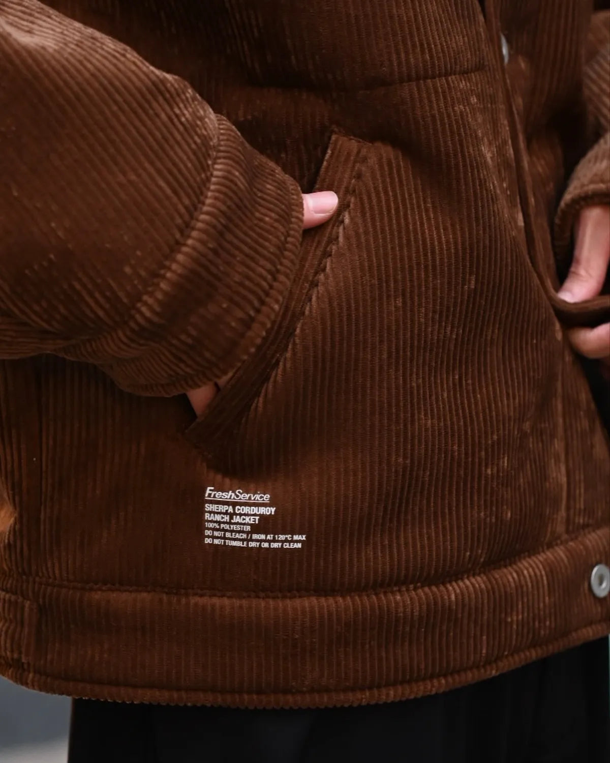 FreshService / SHERPA CORDUROY RANCH JACKET (FSC254-30063)