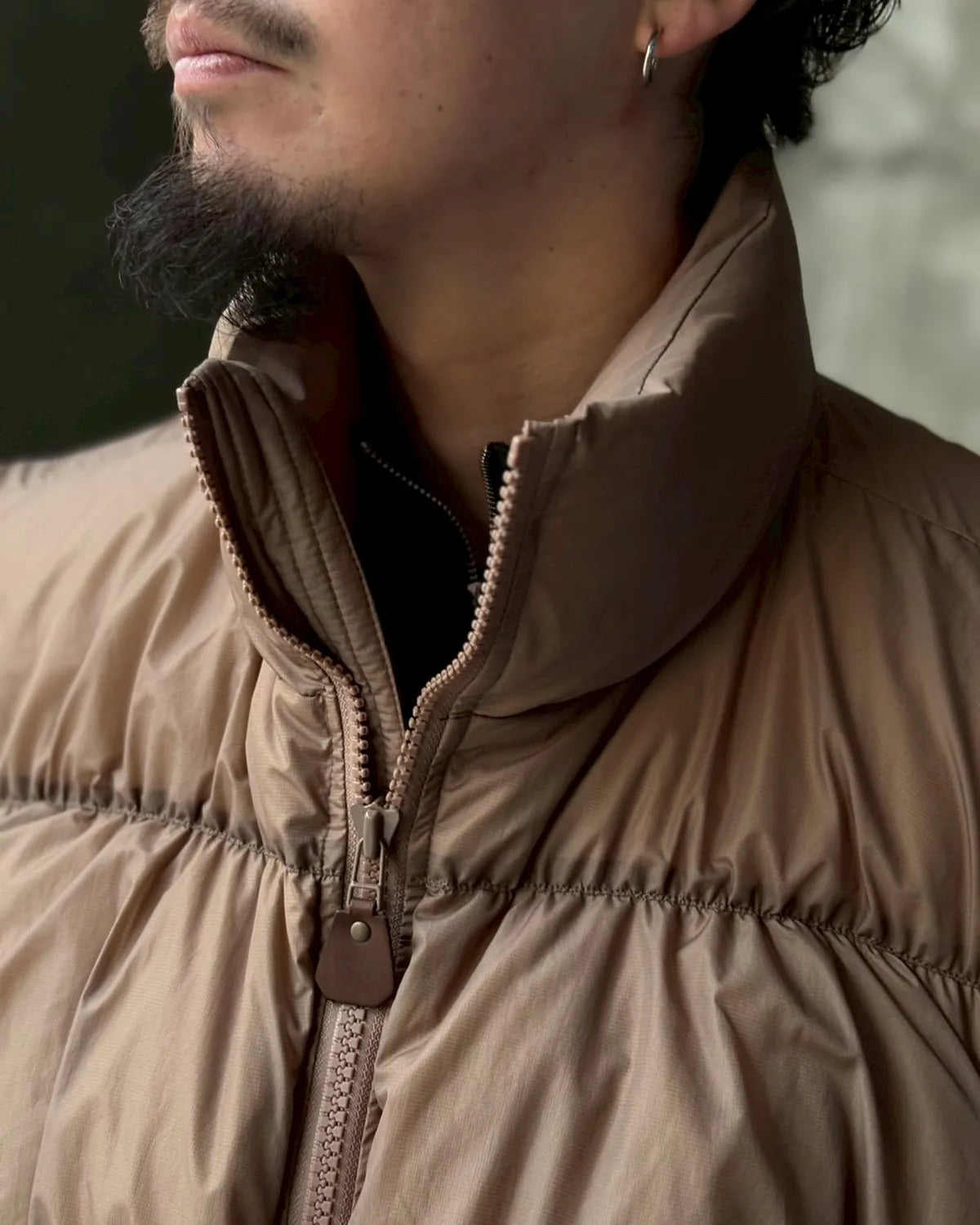 refomed / MANUAL DOWN VEST (REVE-007)