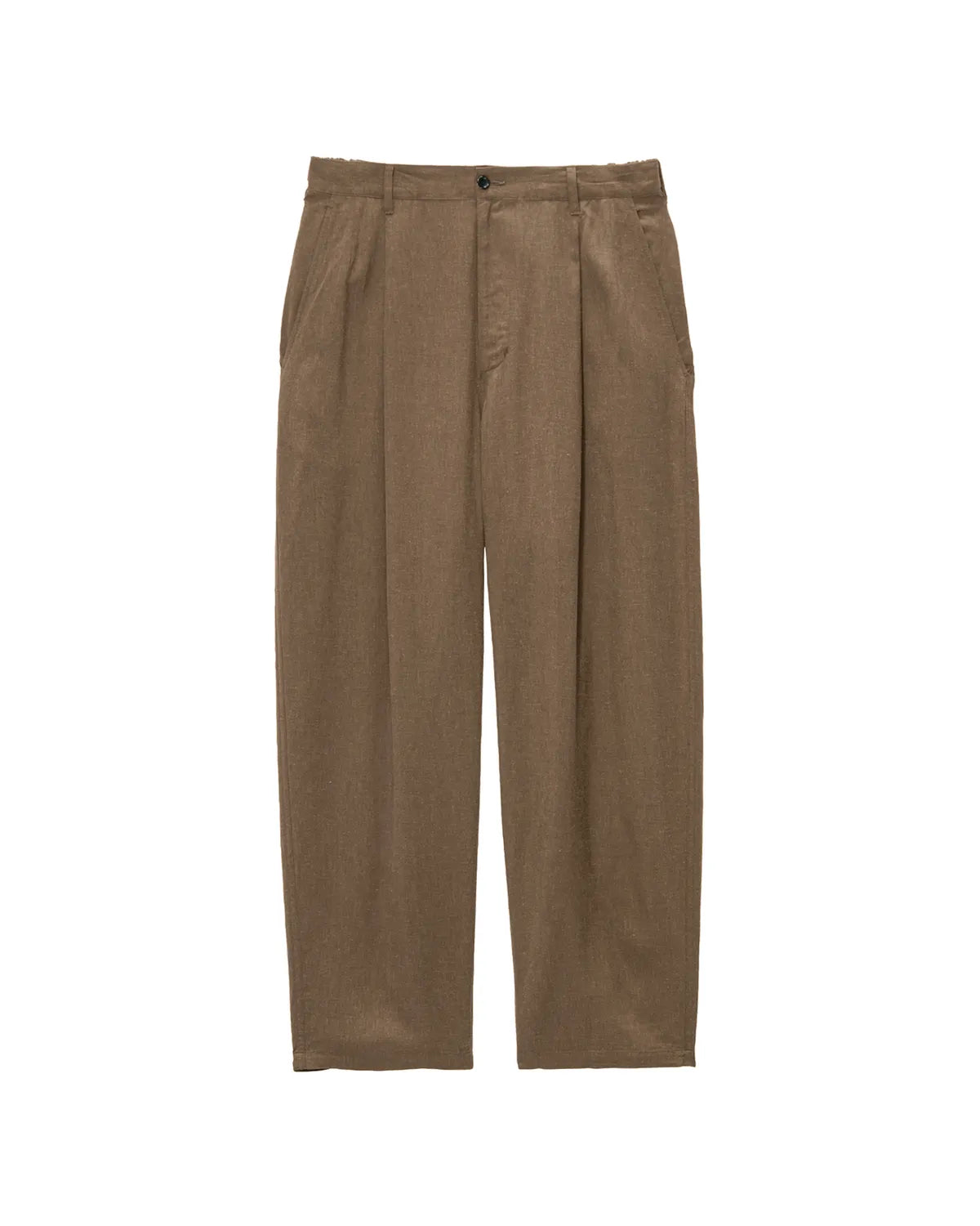 Graphpaper / Linen Cupro Oversized Slacks (GM263-40311)